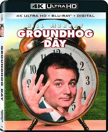 4K UHD + Blu-Ray Feitiço do Tempo | Groundhog Day - Bill Murray - Dublado e Legendado