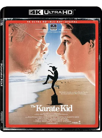 4K UHD + Blu-Ray Karate Kid A Hora Da Verdade | The Karate Kid - Ralph Macchio - Dublado e Legendado