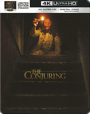 4K UHD SteelBook Invocação Do Mal | The Conjuring - Lacrado