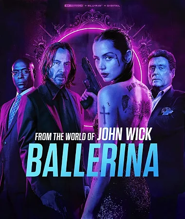 4K UHD + Blu-Ray Bailarina | Ballerina - Ana De Armas - Keanu Reeves