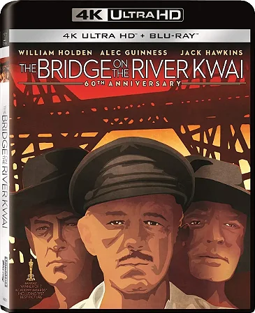 4K UHD + Blu-Ray A Ponte Do Rio Kwai | The Bridge On The River Kwai - Dublado e Legendado