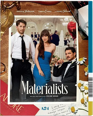Blu-Ray Amores Materialistas | Materialists - Dakota Johnson - Chris Evans - Pedro Pascal