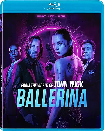 Blu-Ray Bailarina | Ballerina - Keanu Reeves - Ana De Armas