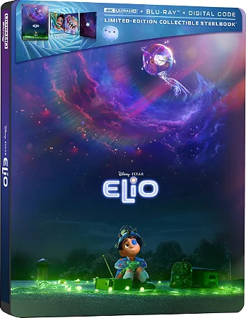 4K UHD + Blu-Ray SteelBook Elio - Disney