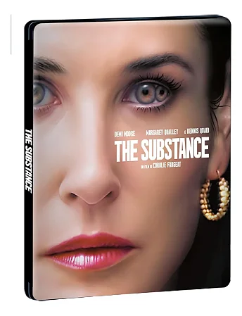 4K UHD + Blu-Ray SteelBook A Substância | The Substance - Demi Moore