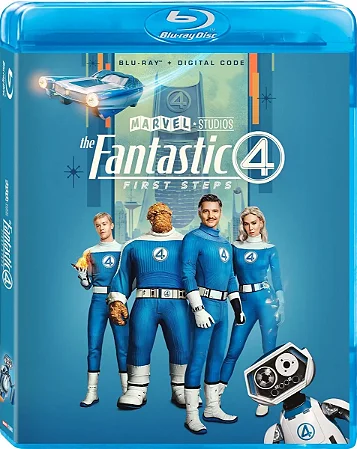 Blu-Ray Quarteto Fantástico Primeiros Passos | Fantastic Four: First Steps