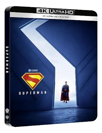 4K UHD + Blu-Ray SteelBook Superman 2025 - James Gunn - Fortress Door