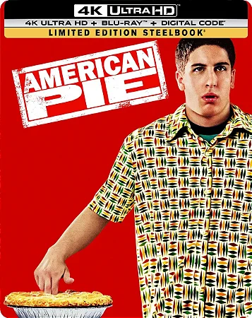 4K UHD + Blu-Ray SteelBook American Pie A Primeira Vez é Inesquecível | American Pie