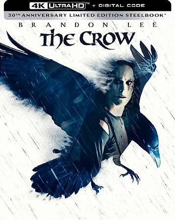 4K UHD + Blu-Ray SteelBook O Corvo | The Crow - Brandon Lee