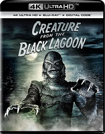 4K UHD + Blu-Ray O Monstro da Lagoa Negra | Creature From The Black Lagoon