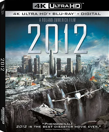 4K UHD + Blu-Ray 2012 - Roland Emmerich - Dublado e Legendado