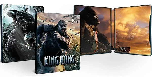 4K UHD + Blu-ray SteelBook King Kong - Lacrado