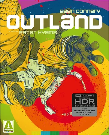 [Rascunho] 4K UHD + Blu-Ray Outland Comando Titânio | Outland - Sean Connery