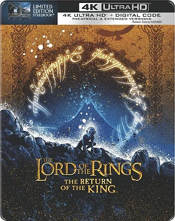 4K UHD SteelBook O Senhor Dos Anéis: O Retorno Do Rei | The Lord Of The Rings: The Return Of The King