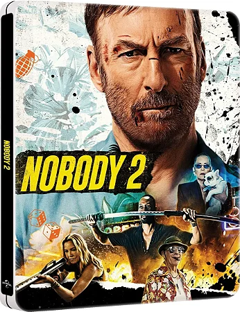 4K UHD + Blu-Ray SteelBook Anônimo 2 | Nobody 2