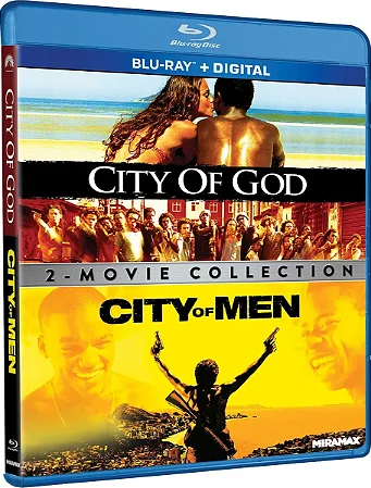 Blu-Ray Cidade De Deus + Cidade Dos Homens | City Of God + City Of Men - Dublado