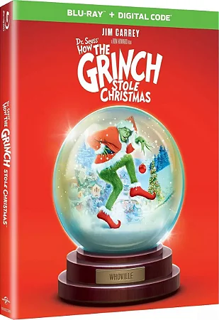 Blu-Ray O Grinch | Dr Seuss How The Grinch Stole Christmas - Jim Carrey - Legendado