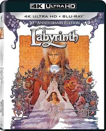 4K UHD + Blu-Ray Labirinto A Magia Do Tempo | Labyrinth - Dublado e Legendado