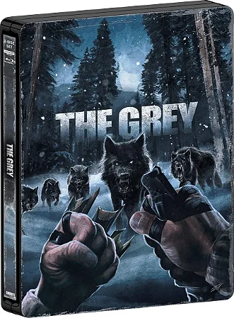 4K UHD + Blu-Ray SteelBook A Perseguição | The Grey - Liam Neeson