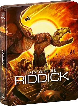 4K UHD + Blu-Ray SteelBook Riddick 3 | Riddick - Vin Diesel