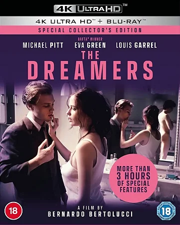 4K UHD + Blu-Ray Os Sonhadores | The Dreamers - Michael Pitt