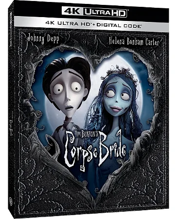 4K UHD A Noiva Cadáver | Corpse Bride - Tim Burton - Johnny Depp