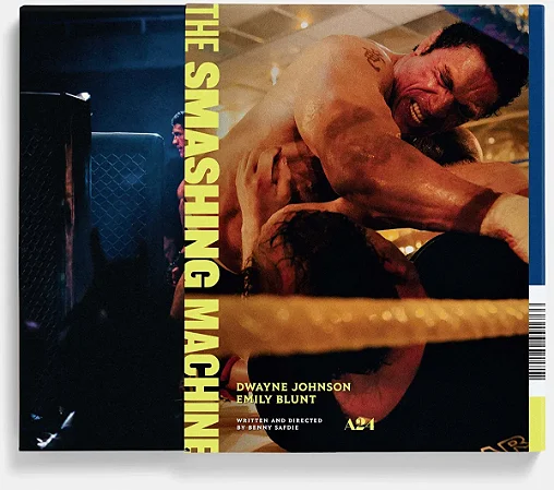 4K UHD Coração de Lutador | The Smashing Machine - A24 - Emily Blunt - Dwayne Johnson