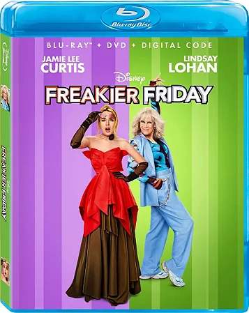 Blu-Ray Uma Sexta Feira Mais Louca Ainda | Freakier Friday - Lindsay Lohan - Disney