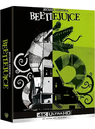 4K UHD + Blu-Ray SteelBook Os Fantasmas Se Divertem | Beetlejuice