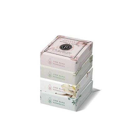 Kit 4 Sabonetes em Barra - 90g cada