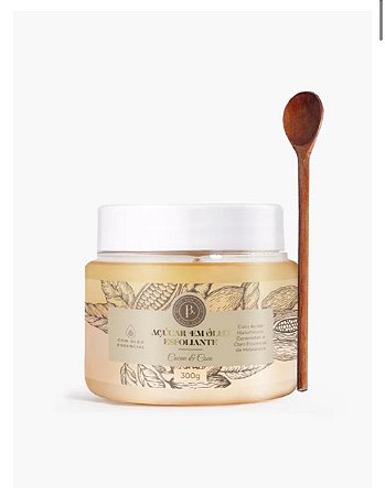 Açúcar em Óleo Esfoliante - Cacau e Côco - 330g