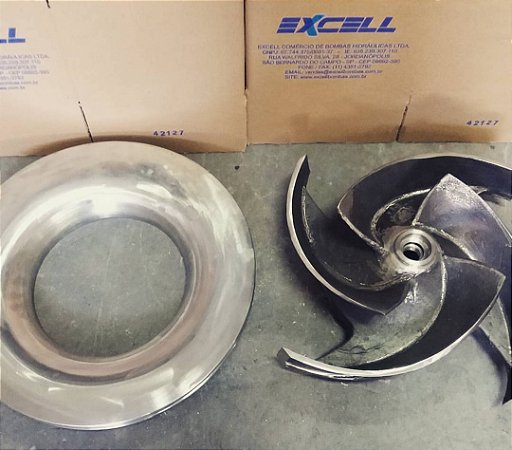 ROTOR E PLACA DE DESGASTE