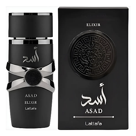 Asad Elixir Lattafa Perfume Árabe Eau De Parfum 100 Ml