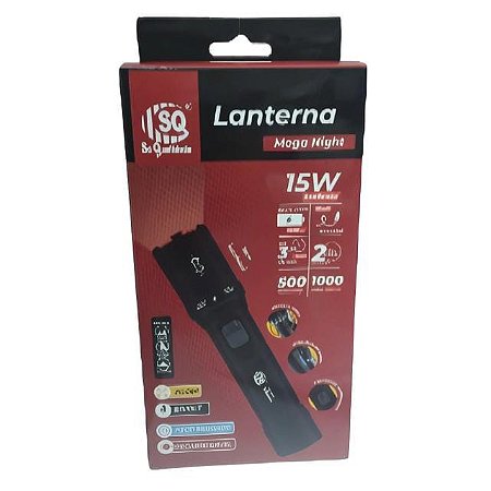 Lanterna Mega Night 15w