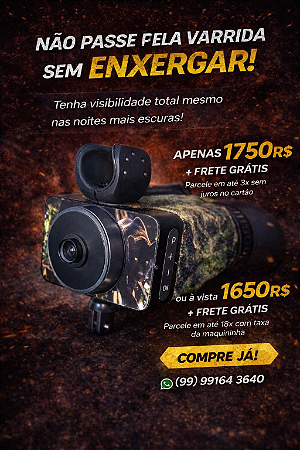 KIT VISÃO NOTURNA COMPLETA