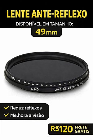 LENTE ANTI REFLEXO