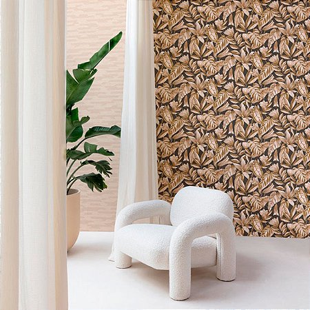 Papel de Parede Belize - Folhas e Flores - BZ3108 - Vinílico