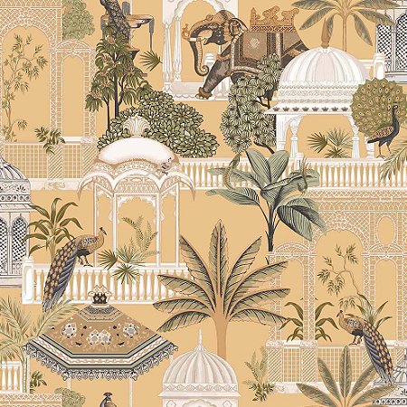 Papel de Parede Botany House - Animal - 15538 - Vinílico