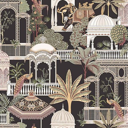 Papel de Parede Botany House - Animal - 15539 - Vinílico