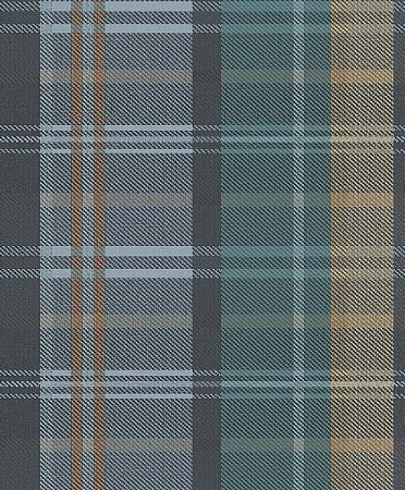 Papel de Parede Botany House - Xadrez - 15566 - Vinílico