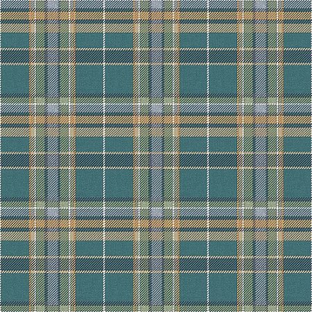 Papel de Parede Botany House - Xadrez - 15576 - Vinílico