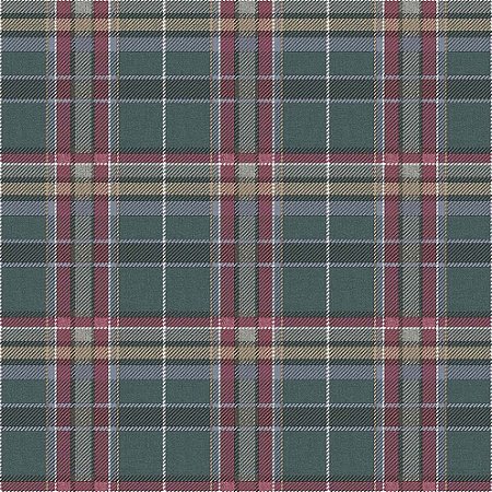 Papel de Parede Botany House - Xadrez - 15577 - Vinílico