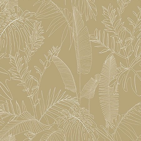 Papel de Parede Icon - Folhas e Flores - A69302 - Vinílico