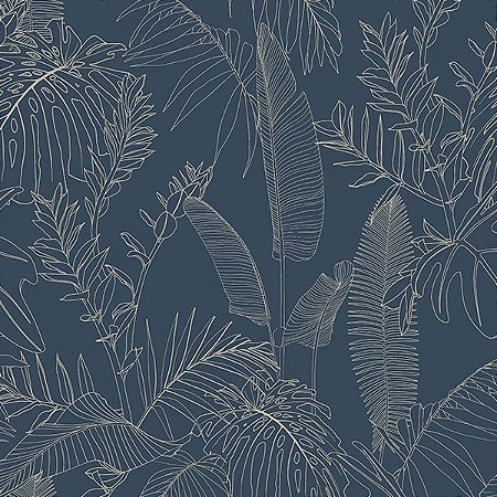 Papel de Parede Icon - Folhas e Flores - A69303 - Vinílico