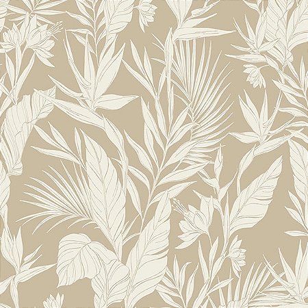 Papel de Parede Icon - Folhas e Flores - A71101 - Vinílico
