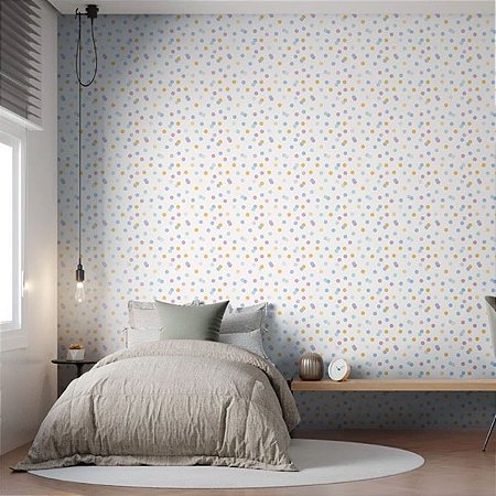 Papel de Parede Revoada - Poa - 4408 - Vinílico