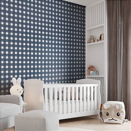 Papel de Parede Revoada - Xadrez - 4419 - Vinílico