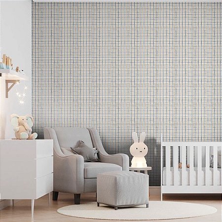 Papel de Parede Revoada - Xadrez - 4422 - Vinílico