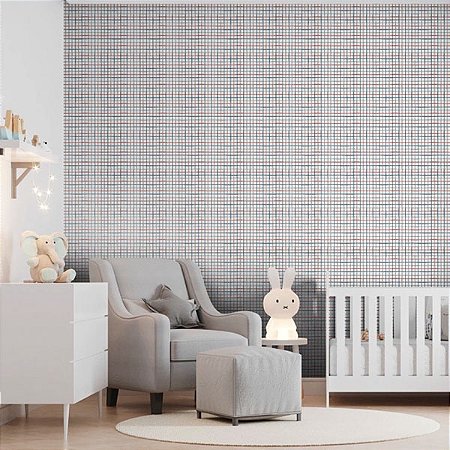 Papel de Parede Revoada - Xadrez - 4424 - Vinílico