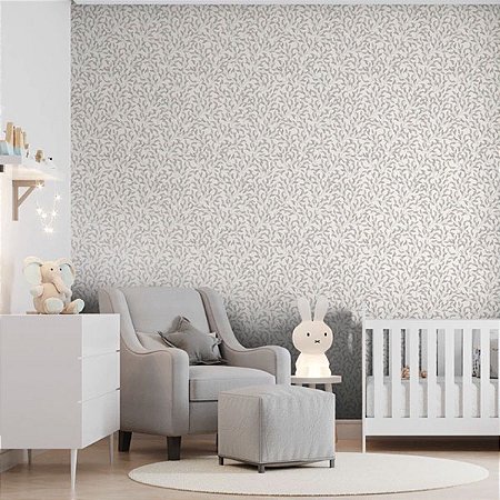 Papel de Parede Revoada - Folhas e Flores - 4430 - Vinílico